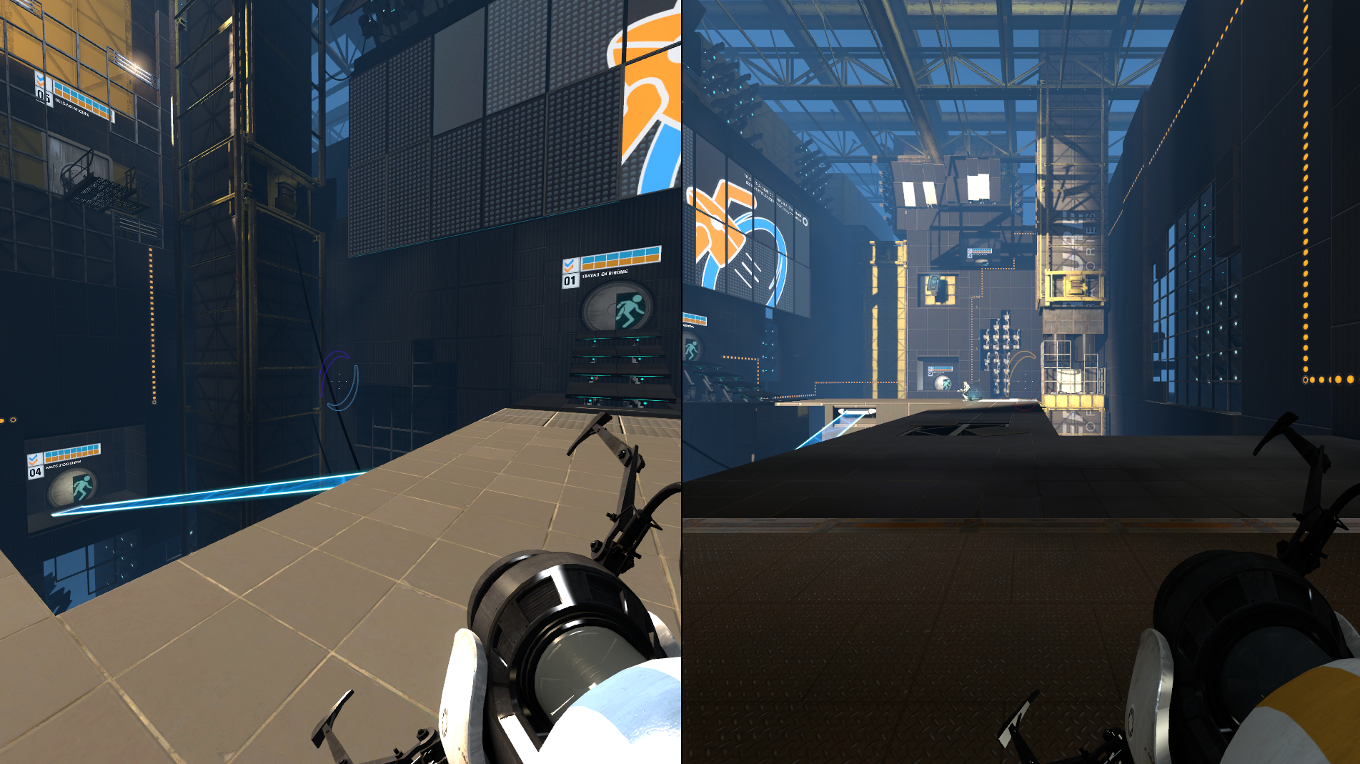 Chapitrage de Portal 2